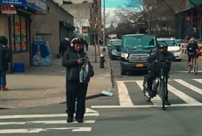 Застывшие люди Нью-Йорка: Скоростная съемка 960 кадров в секунду