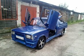 ИЖ-27175 приспособили для перевозки квадроцикла