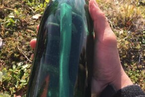 Американец нашёл на Аляске бутылку с посланием из СССР