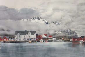 Реалистичные акварельные пейзажи Станислава Золадза