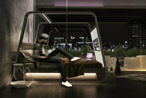 Создана кровать для любителей Netflix