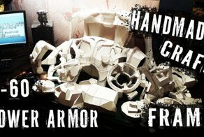 Силовая броня из Fallout 4 своими руками в pepakura