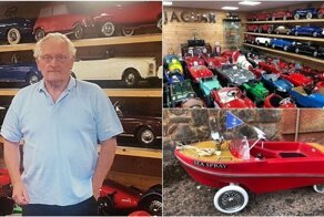 Крупнейшая коллекция копий старинных автомобилей продается за £200 000