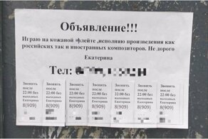 17 вывесок и  объявлений от мастеров своего дела