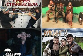Забавные фото, сделанных за кулисами съемочных площадок