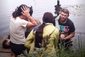 Артемий Челюбеев вытащил со дна реки двух утонувших детей