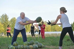 День рождения Александра Лукашенко: спорт, девушки и арбузы