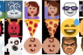 Нейросеть превратила эмодзи в человеческие портреты