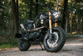Удар молнии: скрэмблер Buell X1 от копании Moto Adonis