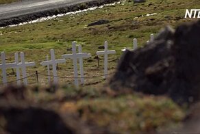 В Норвегии из земли начали подниматься гробы