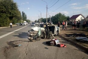 Авария дня. Езда в населенном пункте со скоростью 160 км/ч