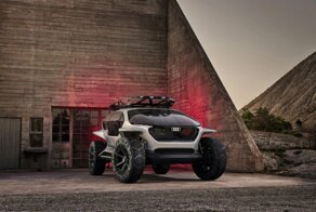 Audi AI:Trail - электрический внедорожник будущего с дронами вместо фар