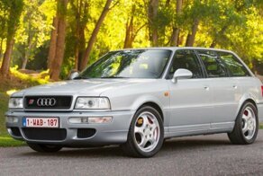 Редкий Audi RS2 Avant 1994 года, разработанный совместно с Porsche