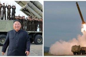 Ким Чен Ын показал кузькину мать: опубликованы фото испытаний сверхбольшой реактивной системы