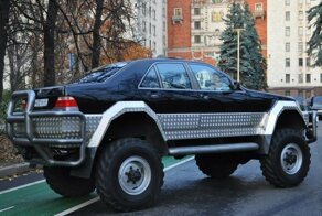 В России выставили на продажу гибрид «Мерседеса» и ГАЗ-66