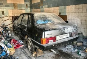 Новый экспортный ВАЗ-21099, простоявший 25 лет в гараже