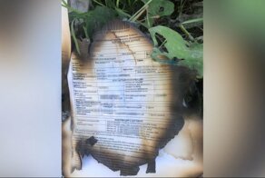 Крупный банк выбросил обгоревшие документы с данными своих клиентов в Москве