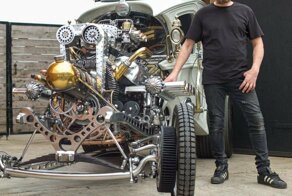 Automatron и его создатель: пожалуй, самый сумасшедший хот-род десятилетия