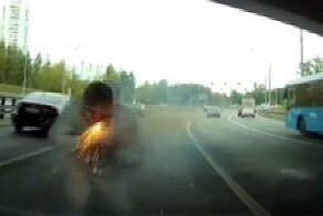 На юге Москвы в ходе дорожных разборок мужчину ранили из ракетницы