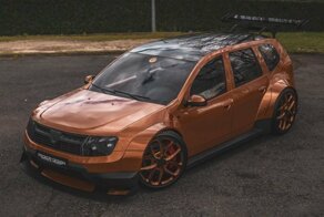 Дизайнер создал безумный Duster с широким кузовом и он выглядит почти реальным
