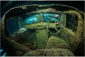 Поглощенные водой-2: красота и ужас затонувшей техники