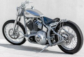 One Way Motorcycle: кастом Harley-Davidson Softail Silver Storm