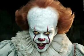 Клоун Пеннивайз напугал коллегу по съемочной площадке