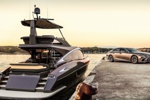 Компания Lexus создала свою первую яхту класса люкс