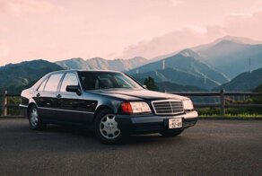 Этот Mercedes-Benz W140 S600 из Японии звучит, как болид Формулы-1