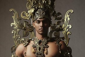 Участники конкурса красоты для мужчин выглядят как боссы видеоигр