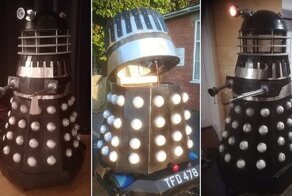 Фанат "Доктора Кто" построил далека своими руками