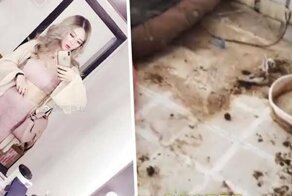 Грязный скандал: разгневанная хозяйка квартиры показала срач, в котором живет гламурная блогерша