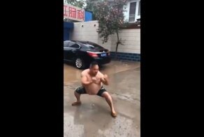 Если бы герой мультика «Кунг-фу панда» был человеком