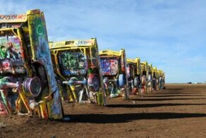 "Ранчо Кадиллак" — Необычный памятник Американской мечте