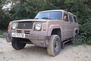 Самодельный внедорожник, созданный в 1982 году из деталей советских автомобилей