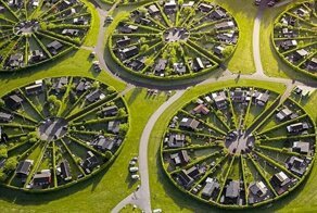 Круги на полях: необычный город-сад в Дании