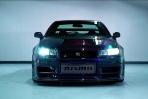 Редчайший Nissan Skyline GT-R R34 Z-Tune после покраски из Австралии