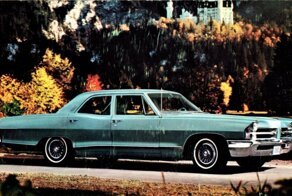 Винтажные рекламные листовки Pontiac, 1965 год