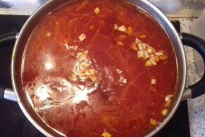 Борщ и инородные предметы