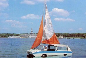 Сделано в СССР: самодельная амфибия «Ихтиандр»