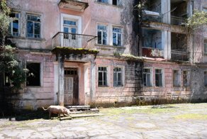 Фотограф снял покинутые города Абхазии
