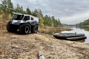 Создатель "Шерпа" представит новый более проходимый вездеход AG 20