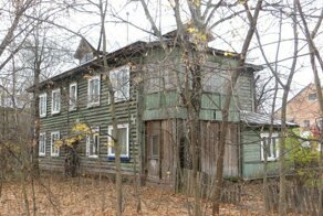 Первомайка. Деревянные дома на Советской