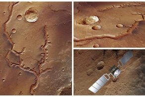 ESA предоставила свидетельства, что на Марсе существовали полноводные реки