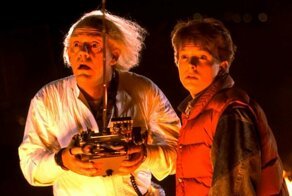 Как в фильме "Назад в будущее" снимали путешествие во времени