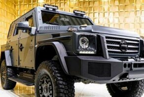 Бронированный Mercedes G-класс для встречи зомби-апокалипсиса