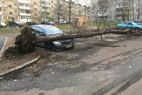 Жители Ярославля показали, что непогода сотворила с их городом
