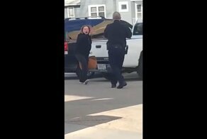 Попытка изгнать дьявола из полицейского