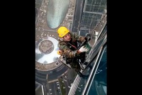 Видеобращение промышленного альпиниста к своим детям