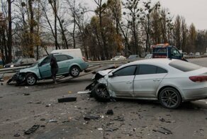 Авария дня. Volkswagen протаранил Chevrolet